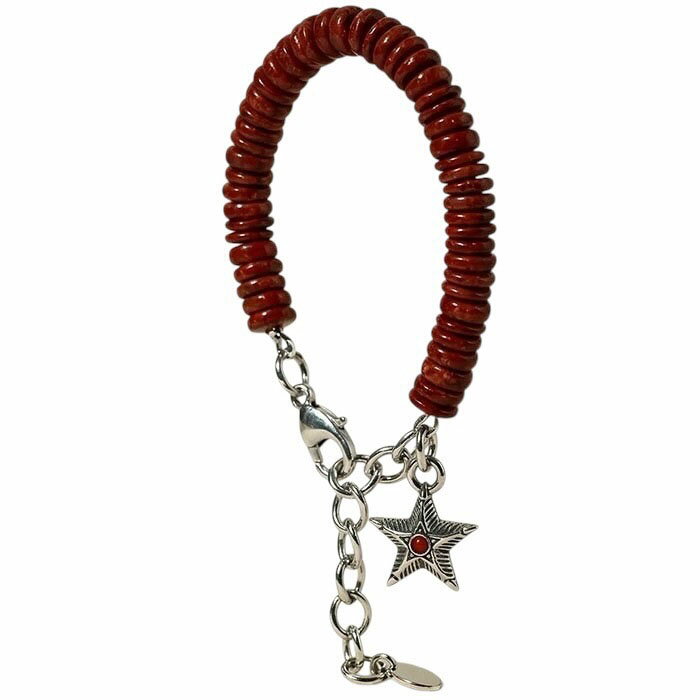 Rakuten - 【スーパーセール SALE】【送料込み価格】【TMT ブレスレット】TMT BRACELET STAR red TMT-TACS26SP05