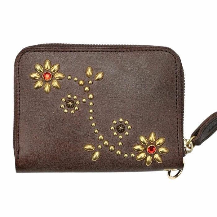 Other - 【TMT ミドルウォレット】TMT LEATHER STADS WALLET MIDDLE brown TMT-TACF26SP06