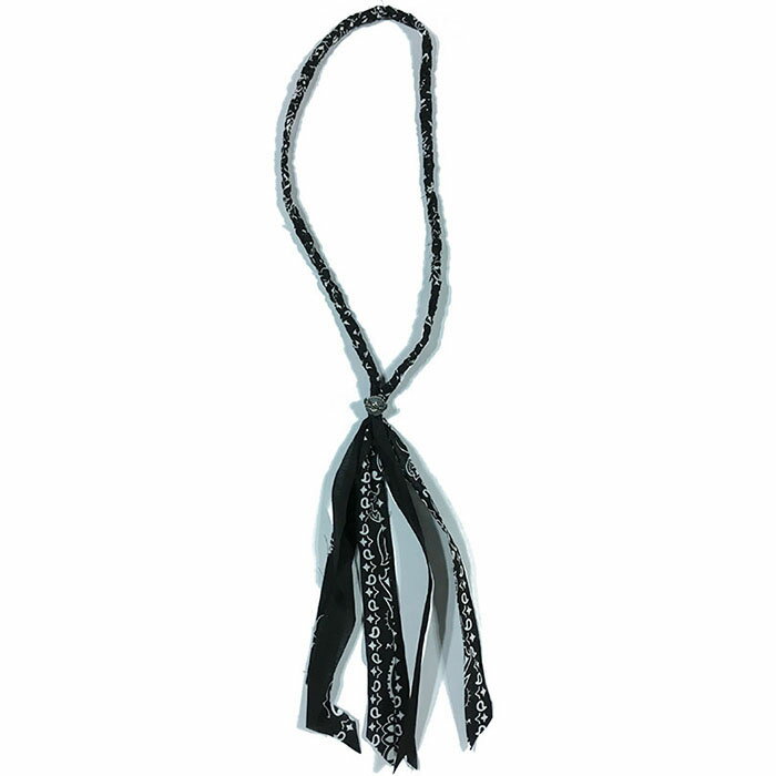 【SALE セール】【TMT ヴィンテージバンダナネックレス】TMT BANDANA NECKLACE black TMT-TACS2206