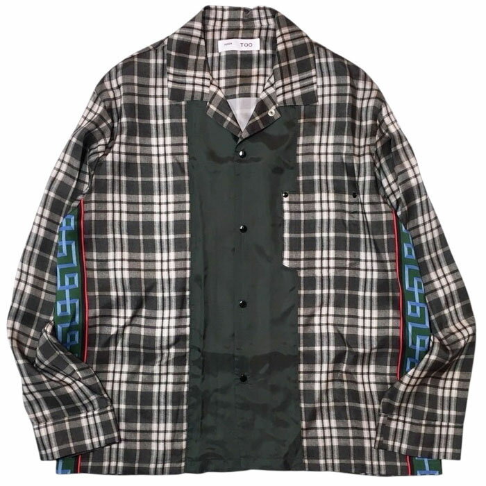 Rakuten - 【SALE セール】 【UNISEX】【TOGA インナープリントシャツ】TOGA トーガ Inner print shirt gray TOGA-TZ252-FJ955
