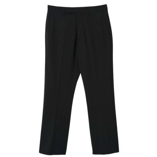 【SALE セール】【トローヴ ワーステッドスラックス】TROVE トローヴ WORSTED TROUSERS black TROVE-72PAN02