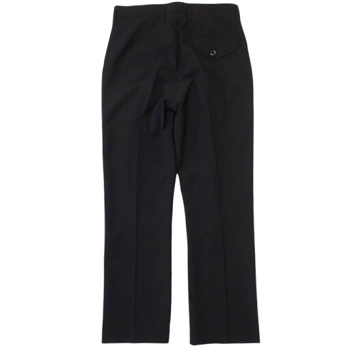 【SALE セール】【トローヴ ワーステッドスラックス】TROVE トローヴ WORSTED TROUSERS black TROVE-72PAN02