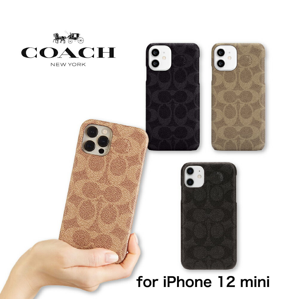  コーチ iPhone12 mini スマホケース COACH Slim Wrap Case iPhone iPhoneケース アイフォン ブランド スマホ ケース スマートフォン スリム 薄型 お洒落 おしゃれ 女性 彼女