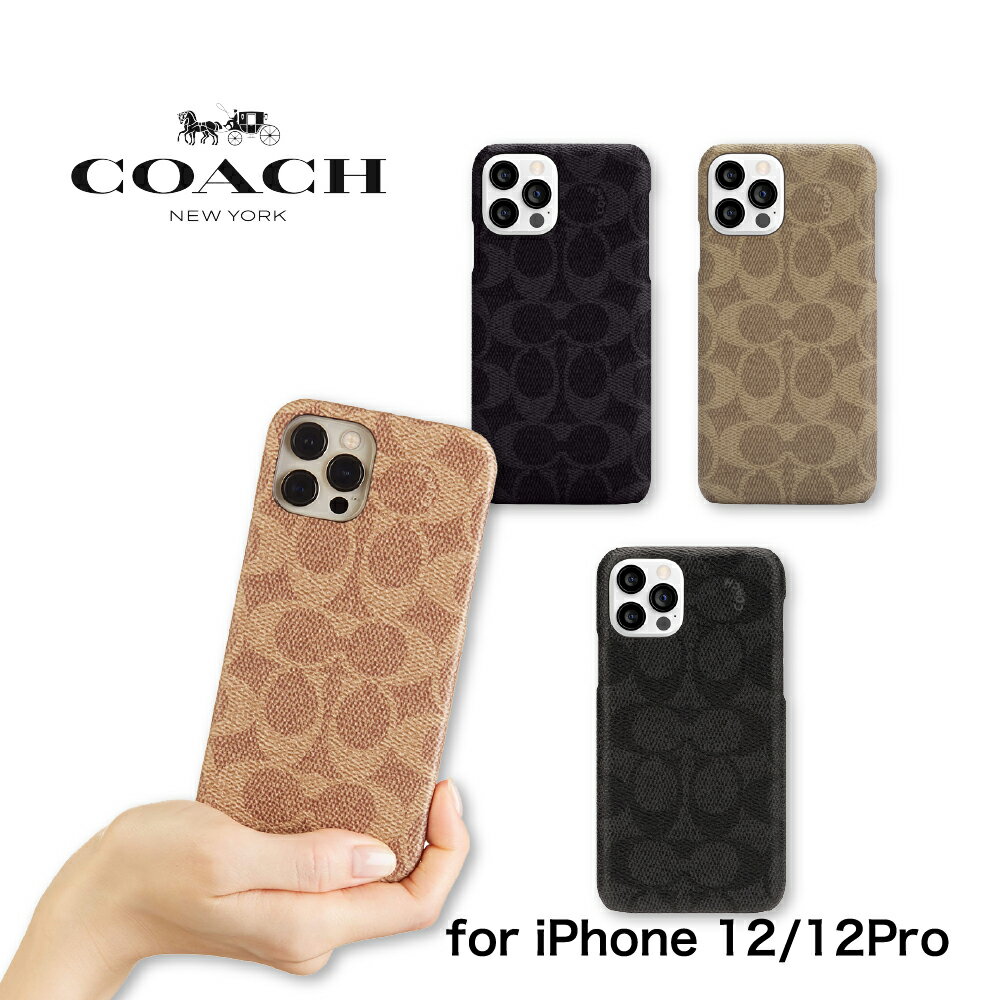 スマートフォン・携帯電話アクセサリー, ケース・カバー 811 01:595 iPhone12 iPhone12 Pro COACH Slim Wrap Case iPhone iPhone 