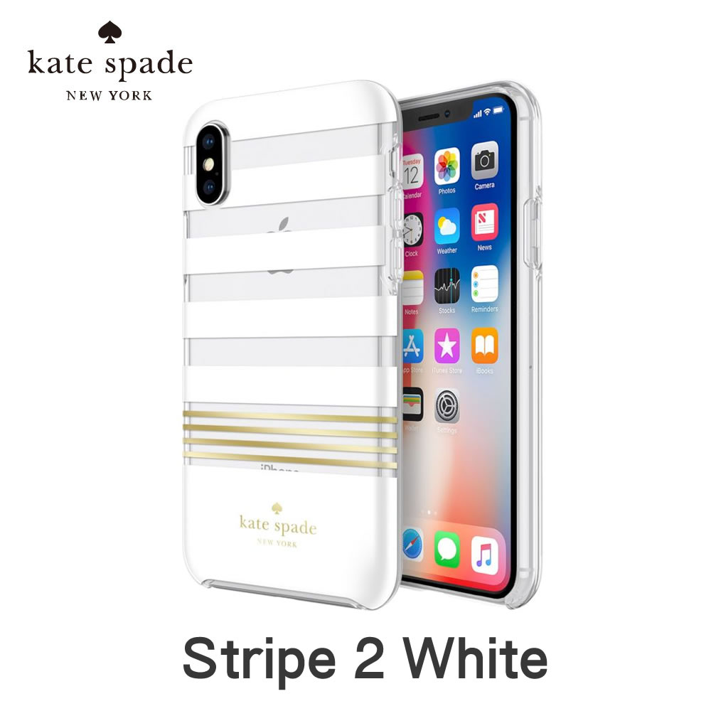 8/23 01:59までポイント5倍 【正規代理店】 ケイトスペード iPhoneXS iPhoneX スマホケース Kate Spade Protective Hardshell Case (1-PC Co-Mold) iPhone iPhoneケース アイフォン ブランド スマホ ケース スマートフォン スリム 薄型 お洒落