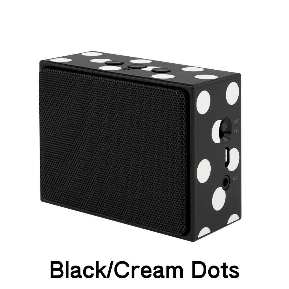Kate spade new york ケイトスペード ポータブル スピーカー Portable Wireless Speaker 3.5mm ステレオ入力 USB充電 おしゃれ アウトドア キャンプ 2