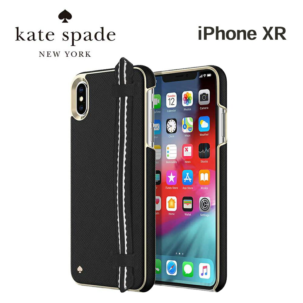 8/23 01:59までポイント5倍 【正規代理店】 ケイトスペード iPhoneXS MAX iPhoneXS/X iPhoneXR スマホケース kate spade new york Wrap Strap Case iPhone iPhoneケース アイフォン アイフォンケース ケース カバー ブランド ストラップスリム 薄型 お洒落 おしゃれ