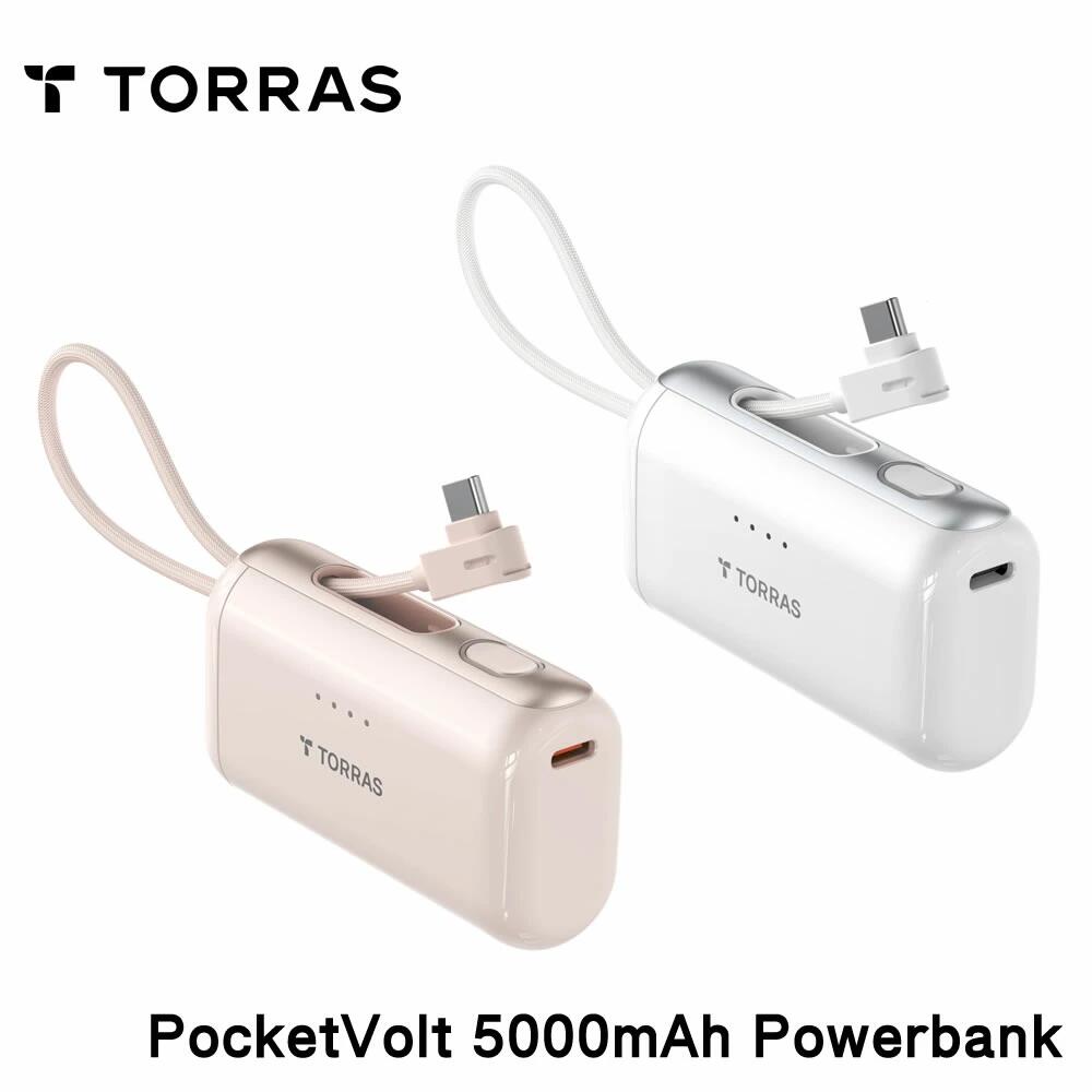 Torras - PocketVolt 5000mAh Powerbank Х Хåƥ꡼ ®Ŵ ޥ۽Ŵ ݥåš ӽŴ 㡼...