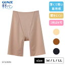 グンゼ ロングパンツ レディース 年間 ガードル 軽い ひびきにくい 乾きやすい 補整ボトム 補正ボトム 下着 サポート 1枚ばき GUNZE 軽パン EF32...