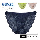 グンゼ ハーフショーツ レディース トゥシェ 総レース 可愛い セクシー 透け 響きにくい ハーフ丈 浅め フィット パンツ パンティ パンティー レース ペアショーツ GUNZE Tuche JS1060H M-LL(4)