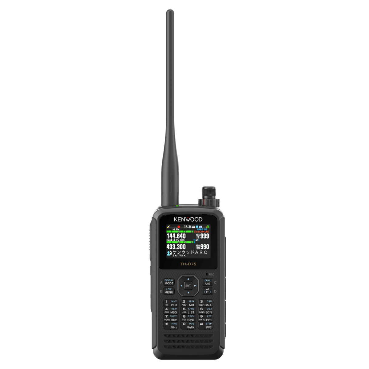 TH-D75 エアーバンドスペシャル + KHS-55BT セット ケンウッド 144/430MHzデュアルバンダー APRS、D-STAR対応