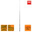 #7: ダイヤモンド SRH789 95MHz-1100MHz帯ワイドバンドハンディーロッドアンテナ WIDE Band【全方向折曲機構付】 SRH789の画像