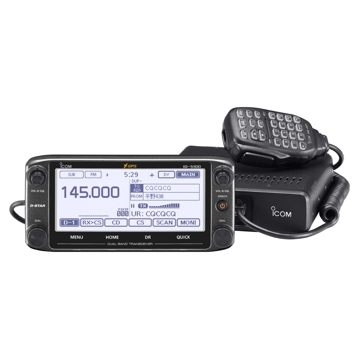OPC-478UD クローニングケーブル【対応】ID-5100/ID-4100/IC-2730/IC-S10/T10/IC-R6他 (OPC478UD) ※OPC-478UC1の後継品
