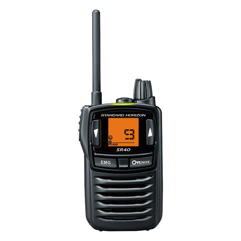 SR40 BLACK ブラック STR業務用通信機 特定小電力トランシーバー