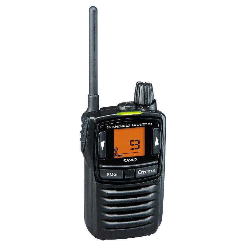 SR40 BLACK ブラック STR業務用通信機 特定小電力トランシーバー