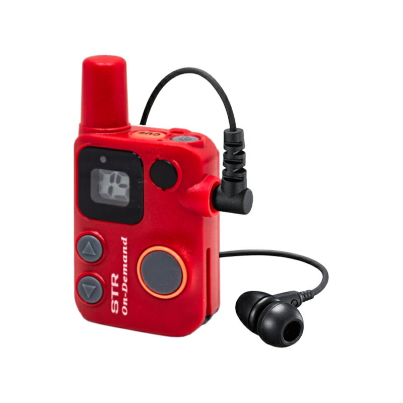 SRFD10 RED 超小型・軽量 オンデマンドマイクロインカム +イヤホン SEP-44IEFのセット