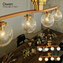 【クーポン配布中】シーリングライト 北欧 おしゃれ 4灯 オーウェン Owen 白熱球付き LT-4023 LED対応 ライト 天井照明 照明器具 西海岸 ガラ...
