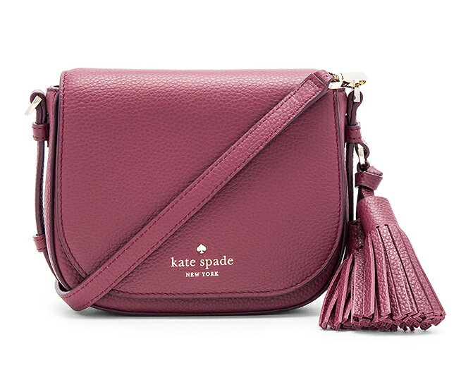 ★SALE★ケイトスペード Kate Spade　cobble hill SMALL PENELOPE Merlot バッグ ショルダーバッグ ポシェット PWRU5050 632 タッセル 斜めがけ ミニバッグ クロスボディバッグ 2WAY