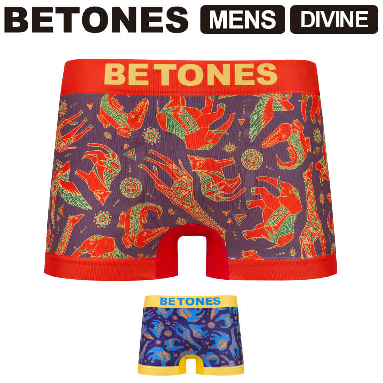 ★期間限定・ポイント15倍商品★【送料無料】BETONES(ビトーンズ) DIVINE(ディバイン) メンズ ボクサーパンツ アンダーウエア パンツ プレゼント