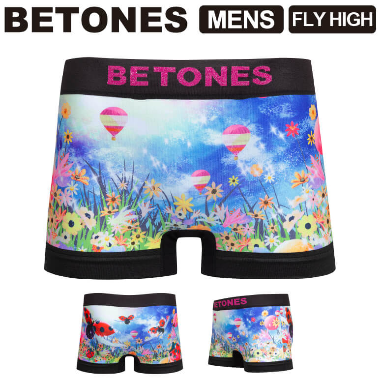 ビトーンズ ボクサーパンツ メンズ ★期間限定・ポイント15倍商品★【送料無料】BETONES(ビトーンズ) FLY HIGH (フライハイ) メンズ ボクサーパンツ アンダーウエア パンツ