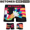 ★期間限定・ポイント15倍商品★【送料無料】BETONES(ビトーンズ) HAPPINESS2(ハピネス2) メンズ ボクサーパンツ アンダーウエア パンツ プレゼント