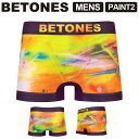 ★期間限定・ポイント15倍商品★【送料無料】BETONES(ビトーンズ) PAINT2(ペイント2) メンズ ボクサーパンツ アンダーウエア パンツ プレゼント