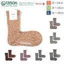★期間限定・ポイント15倍商品★【送料無料】rasox(ラソックス) スプラッシュ コットン ソックス L字型 靴下 くつ下 メンズ レディース 日本製 プレゼント