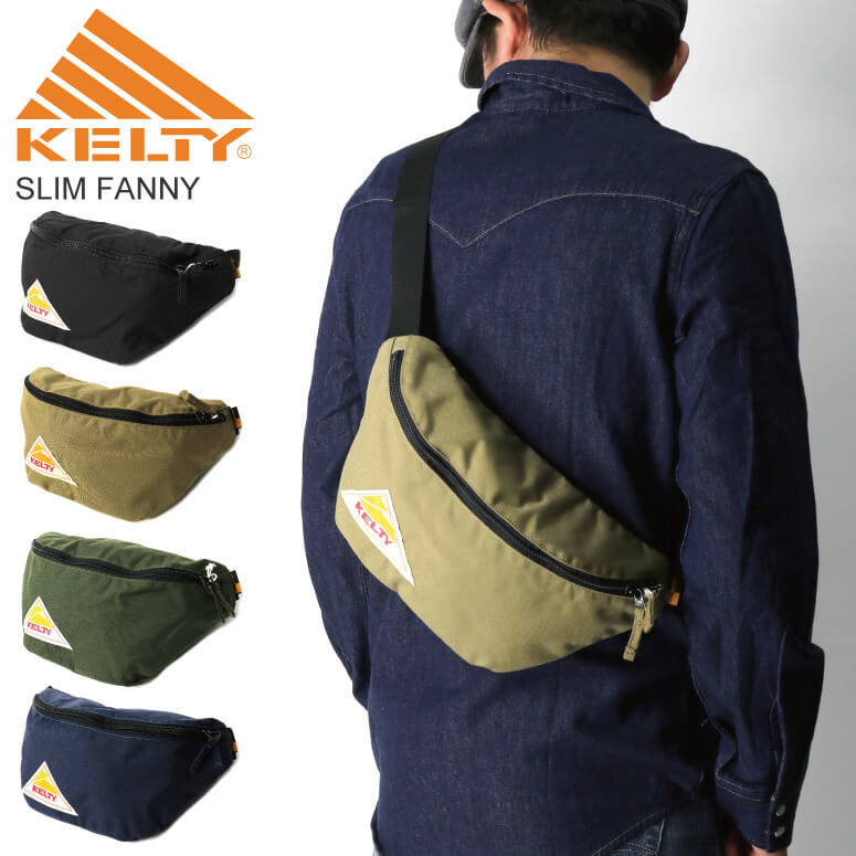 ケルティ ボディバッグ レディース ★期間限定・ポイント15倍商品★【送料無料】KELTY(ケルティ) スリム ファニー ボディバッグ ウエストバッグ メンズ レディース【父の日 プレゼント】