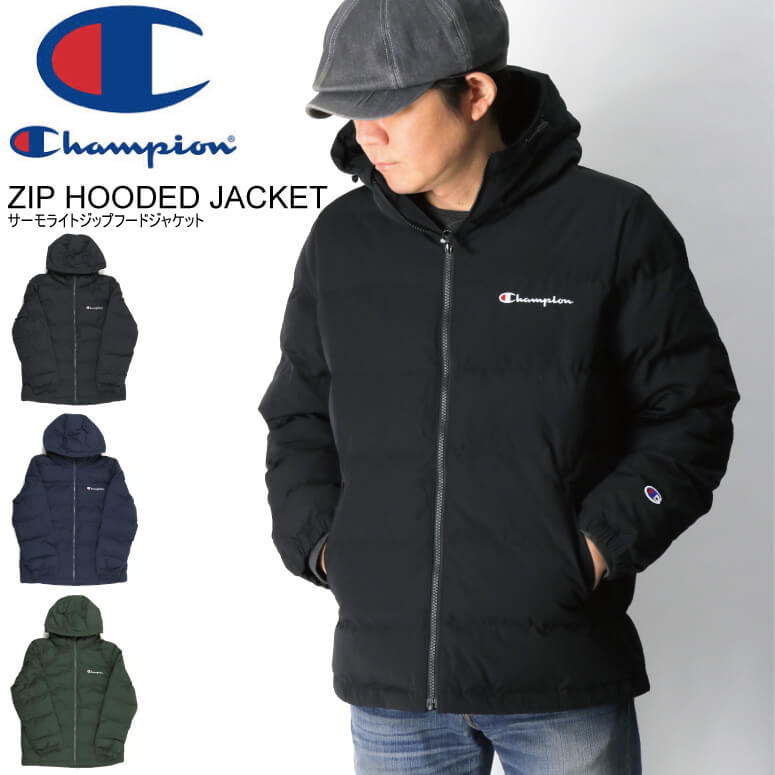 ★期間限定・ポイント15倍商品★【送料無料】Champion(チャンピオン) ジップ フード ジャケ