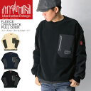 ★期間限定・ポイント15倍商品★【送料無料】Manhattan Portage(マンハッタンポーテージ) フリース クルーネック プルオーバー トレーナー フリ...