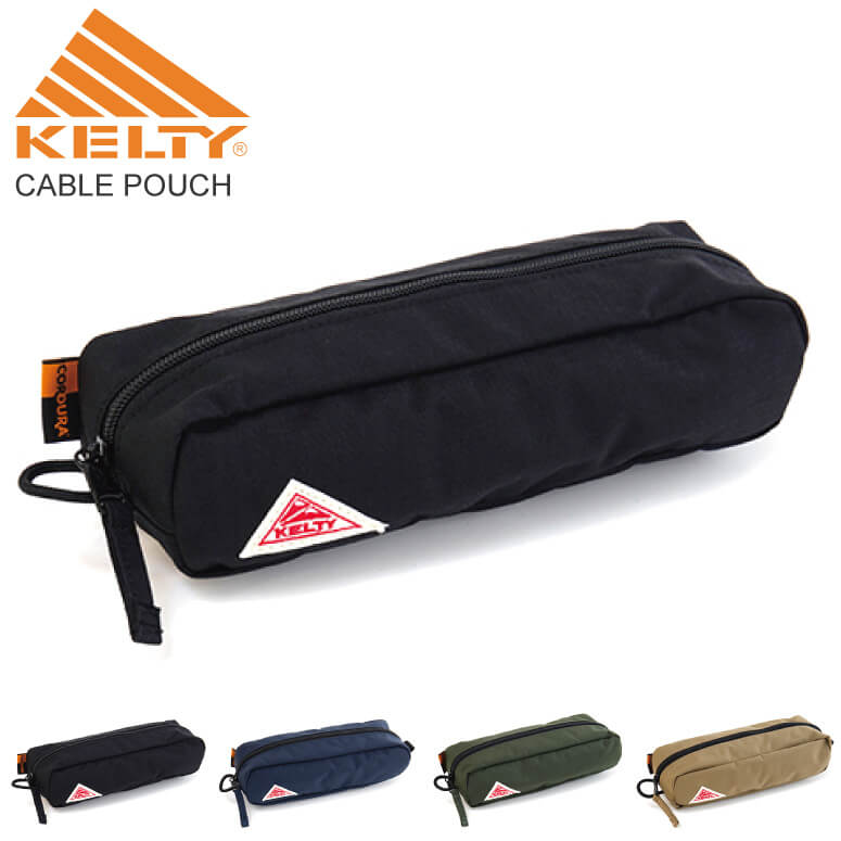 ★期間限定・ポイント15倍商品★【送料無料】KELTY(ケルティ) ケーブル ポーチ ミニ ロゴ ポーチ メンズ レディース【父の日 プレゼント】