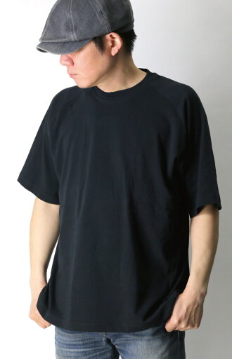 ★期間限定・ポイント15倍商品★【送料無料】Hanes(へインズ) ラグラン ショートスリーブ Tシャツ 【ルーズフィット】メンズ レディース プレゼント