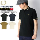 ★期間限定！ポイント10倍★【送料無料】FRED PERRY(フレッドペリー) M2 シングル ティップド フレッドペリー シャツ ポロシャツ 定番 イギリス製 鹿の子 メンズ レディース【クーポン対象外商品】