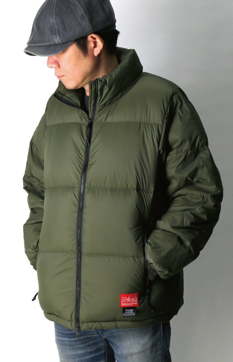 ★期間限定・ポイント15倍商品★【送料無料】Manhattan Portage(マンハッタンポーテージ) Manhattan Portage×TAION スタンド ダウン ジャケット メンズ レディース 父の日 プレゼント
