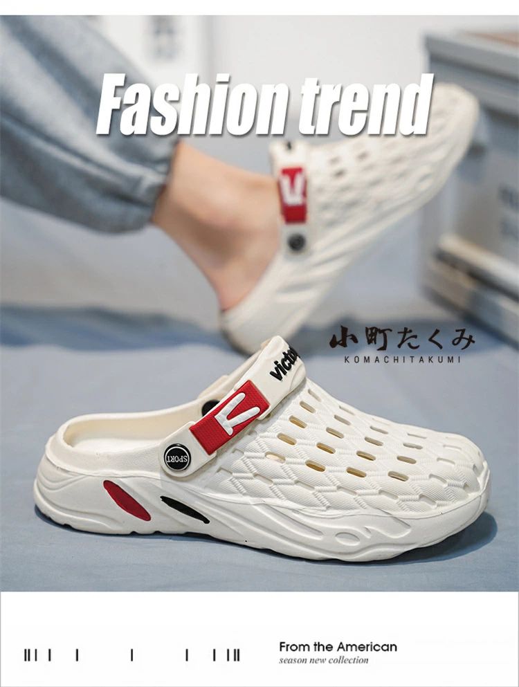 indetail selectのメンズ サンダル 靴 2way 24.5-29.5cm スリッパ サボサンダル スリッポン シューズ さんだる カジュアル ファッションサンダル 水陸両用｜アングル3