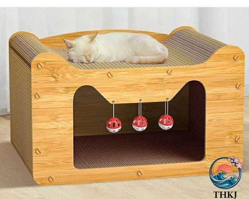 猫ハウス 段ボール 猫ハウス 猫 爪とぎ 爪研ぎ 猫ベッド キャットハウス ベッド ペットハウス 防寒 大き 大型 ハウスオブローゼ ハウス indetail-select-10007487 indetail select サンプル画像3