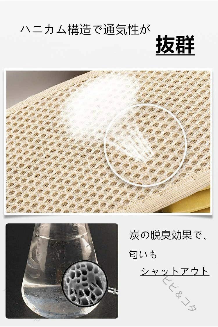 炭消臭インソール オドイーター 洗える中敷 靴の中のニオイ対策 快適フィット 23-26.5cm対応 5足セット 毎日清潔 ムレ軽減 抗菌防臭 男 indetail-select-10009248 indetail select サンプル画像3