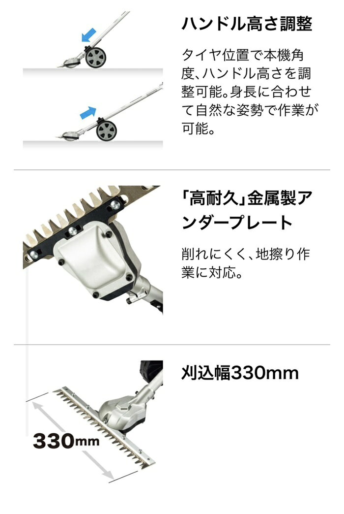 【新商品】マキタ 40Vmax 充電式スプリットグランドトリマ MUX01GWAN グラウンドト...