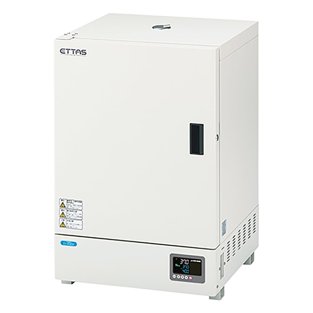 【用途】研究・産業用【品番】1-7474-32【メーカー】アズワン【型番】EIP-450V【JAN】4582110983955【入り数】1箱※掲載画像は代表画像です。シリーズ共通の画像を使用している場合があり、お届けは商品名に記載の型番・数量となります。■特長安全性をさらに重視、デジタル式安全装置を採用。設定温度をデジタル設定できる独立過昇防止装置を標準搭載し、安全性にさらに配慮しました。視認性に優れたカラーLCDディスプレイを採用し、操作性が向上しました。実測値と設定値の確認が容易なPV・SV二段表示に加え、過昇温防止設定温度表示を採用しています。8ステップ4パターンのプログラム機能を標準装備し、試料の量・サイズに合わせて4タイプからお選びいただけます。エアージャケット式自然対流方式により均一で安定した温度環境を実現し、試料の乾燥を防ぎます。内側の扉が透明な二重扉式内扉を開けずに試料の観察ができます。温度制御はPID制御を採用し、高精度で安定した温度管理が可能です。セキュリティ対策のための鍵が付属しています。■仕様外寸法(mm):550×540×835庫内寸法(mm):450×450×450対流方式:自然対流エアージャケット温度制御範囲:室温＋5〜80℃37℃到達時間:約15分温度変動（JIS）:±0.4℃（at37℃）温度勾配（JIS）:2.4℃（at37℃）温度制御方式:PID制御・SSR出力付加機能:8ステップ4パターンのプログラム機能安全装置独立式過昇温防止装置（動作温度デジタル設定可能）過電流ブレーカー・バーンアウト機構（センサー断線時ヒーターOFF）ヒーター容量:200W温度センサー:白金測温抵抗体Pt100Ω過昇防止センサー:K熱電対庫内容量:87L棚ピッチ・段数:35mmピッチ・11段外装/内装:スチール粉体塗装/ステンレス（SUS304）内扉材質:強化ガラス排気口:φ32mm×1個重量:約40kg電源:AC100V　50/60Hz　コード長2m　3Pプラグ棚板耐荷重:5kg付属品:棚板×2枚・棚板レール×2組バリデーションサービス（IQ/OQ)対応が可能な商品です。　是非お問合せください。※バリデーションサービスとは、お客様の現場で、据付時適格性確認（IQ)と稼動性能適格性確認（OQ）を実施し、検査書を提出するサービスです。荷姿サイズ:690×690×990mm　47.00kg
