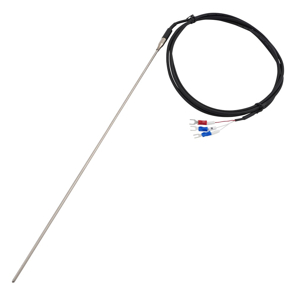 【用途】研究・産業用【品番】2-7958-08【メーカー】アズワン【型番】TPT-32350L【JAN】4580110234473【入り数】1個※掲載画像は代表画像です。シリーズ共通の画像を使用している場合があり、お届けは商品名に記載の型番・数量となります。■特長劣化の少ない白金熱電対です。豊富なラインナップをご用意。■仕様エレメント:白金測温抵抗体（Pt100）B級3線式温度範囲:-200〜+100℃シース部サイズ:φ3.2×350mmリード線被覆材質:ビニールシールド（VLS）リード線長:2m耐熱温度:スリーブ部/80℃、リード線/90℃リード線端末部:M4Y端子材質:シース部/ステンレス（SUS316）、スリーブ部/ステンレス(SUS304)シース型型番:TPT-32350L荷姿サイズ:390×10×490mm　0.11kg