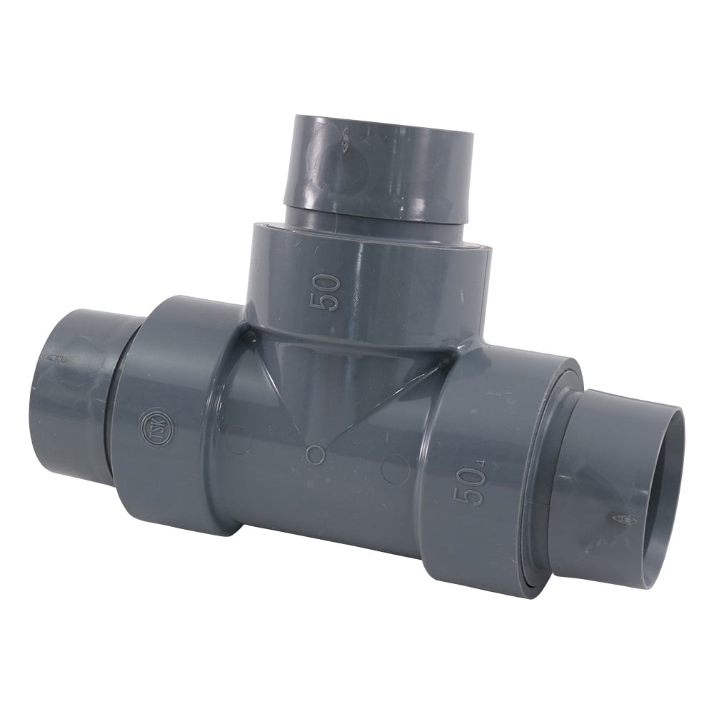 アズワン 配管用部品　2連ダクト（中間型）　φ50mm用 3-4064-15