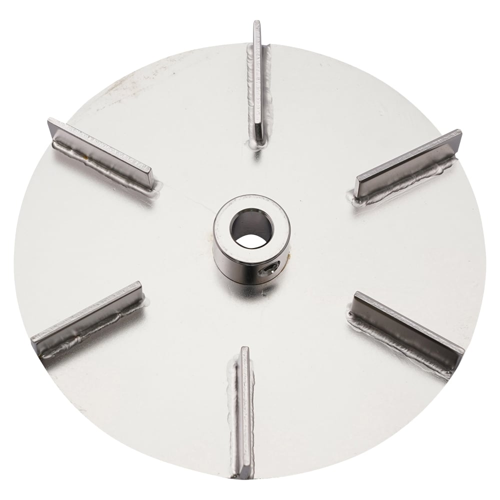 【品番】1-5505-18【メーカー】アズワン【型番】FT-100【JAN】4562108514712【入り数】1個※掲載画像は代表画像です。シリーズ共通の画像を使用している場合があり、お届けは商品名に記載の型番・数量となります。■特長φ8mmシャフトであればどの位置にも固定して使用できます。強力撹拌に適した羽根です。液体混合を安定させます。交換が容易で便利です。■仕様型番:FT-100材質:ステンレス（SUS316）タイプ:フラットタービン（ボス付き）翼径:φ100mm※大型になるほど抵抗が大きくなります。容器・容量・粘度により撹拌機に対する負担も大きくなりますので、ご注意ください。※各種撹拌羽根は大きさ、形状により本体にかかる負荷が異なります。対象となる容量や粘度によっても負荷は変化しますので、回転数は調整してご利用ください。荷姿サイズ:120×160×15mm　0.10kgRoHS2 (EU) 2015/863 対応関連商品アズワン トルネード用撹拌羽根　ディスクタービン（ボス付き）　DT-1...アズワン トルネード用撹拌羽根　フラットタービン（ボス付き）　FT-7...アズワン トルネード用撹拌羽根　タービン（ボス付き）　FP-75 1-...11,780円10,990円9,610円アズワン トルネード用撹拌羽根　ファンタービン（ボス付き）　FUT-1...アズワン ペンシルミキサー　ジェネレーターシャフト　1.5mLマイクロ...アズワン トルネード用撹拌羽根　ファンタービン（ボス付き）　FUT-7...9,500円10,750円8,780円アズワン ミニシェーカー　5mLチューブ用ラック　MS-5TR 4-1...アズワン トルネード用撹拌羽根　タービン（ボス付き）　FP-50 1-...アズワン トルネード用撹拌羽根　ディスクタービン（ボス付き）　DT-5...14,200円7,740円7,640円アズワン トルネード用撹拌羽根　ファンタービン（ボス付き）　FUT-1...アズワン 撹拌機（フロントラボ）用　PTFE撹拌棒　板羽根　FLPPI...アズワン PTFE撹拌羽根(着脱可能型)　4枚羽根　φ8　005.60...12,200円9,046円11,750円