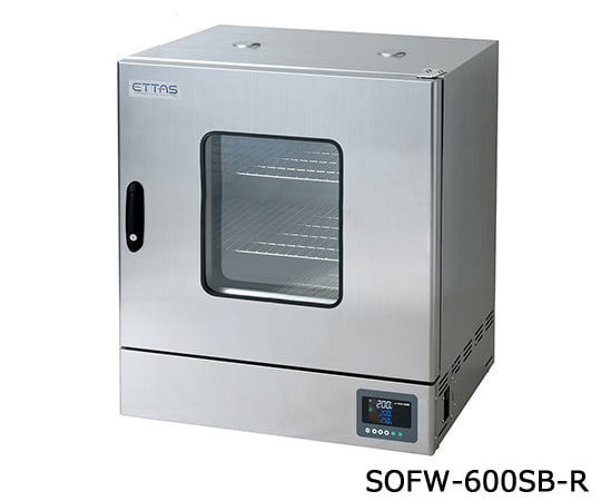 アズワン 定温乾燥器（強制対流方式）　ステンレスタイプ・窓付き　右扉　SOFW-600SB-R 1-8998-26