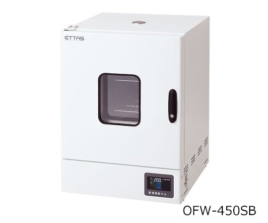 アズワン 定温乾燥器（強制対流方式）　スチールタイプ・窓付き　左扉　OFW-450SB 1-9000-32