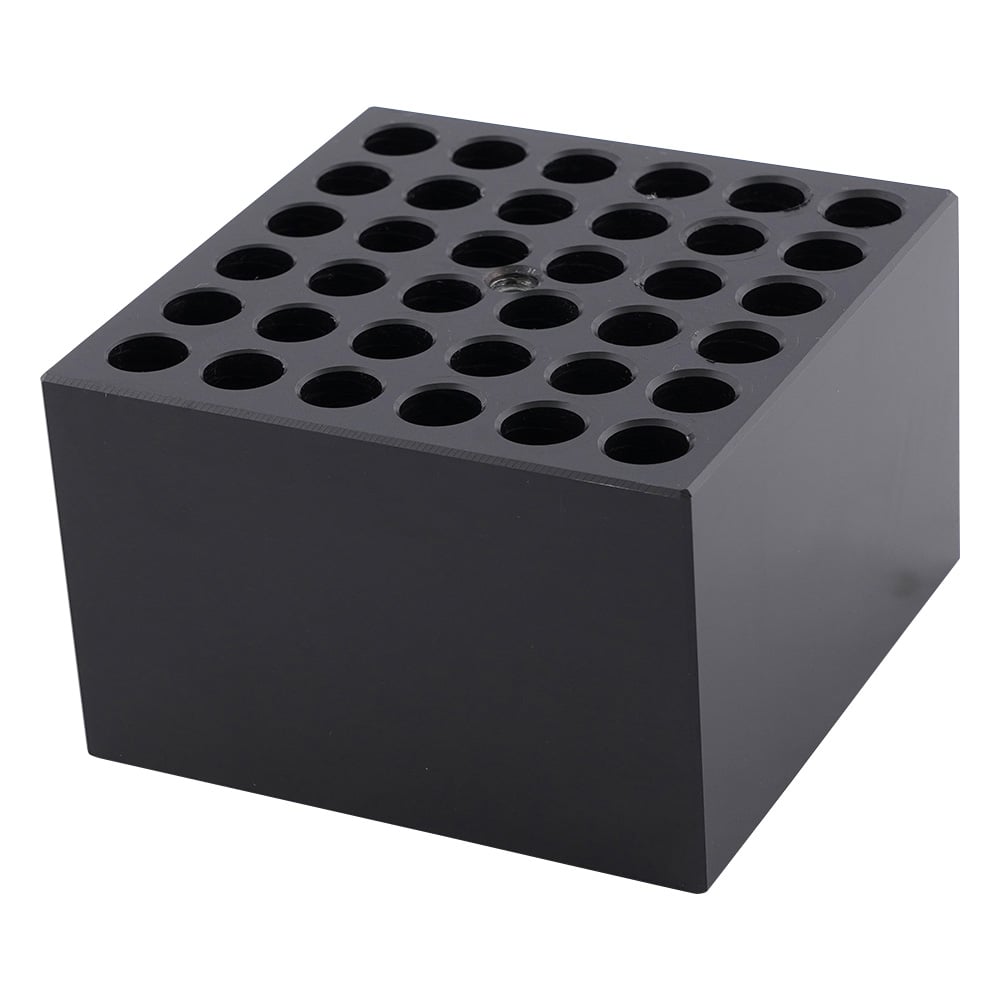 アズワン ドライブロックバス用アルミブロック　試験管12mm　36本用 1-7554-13