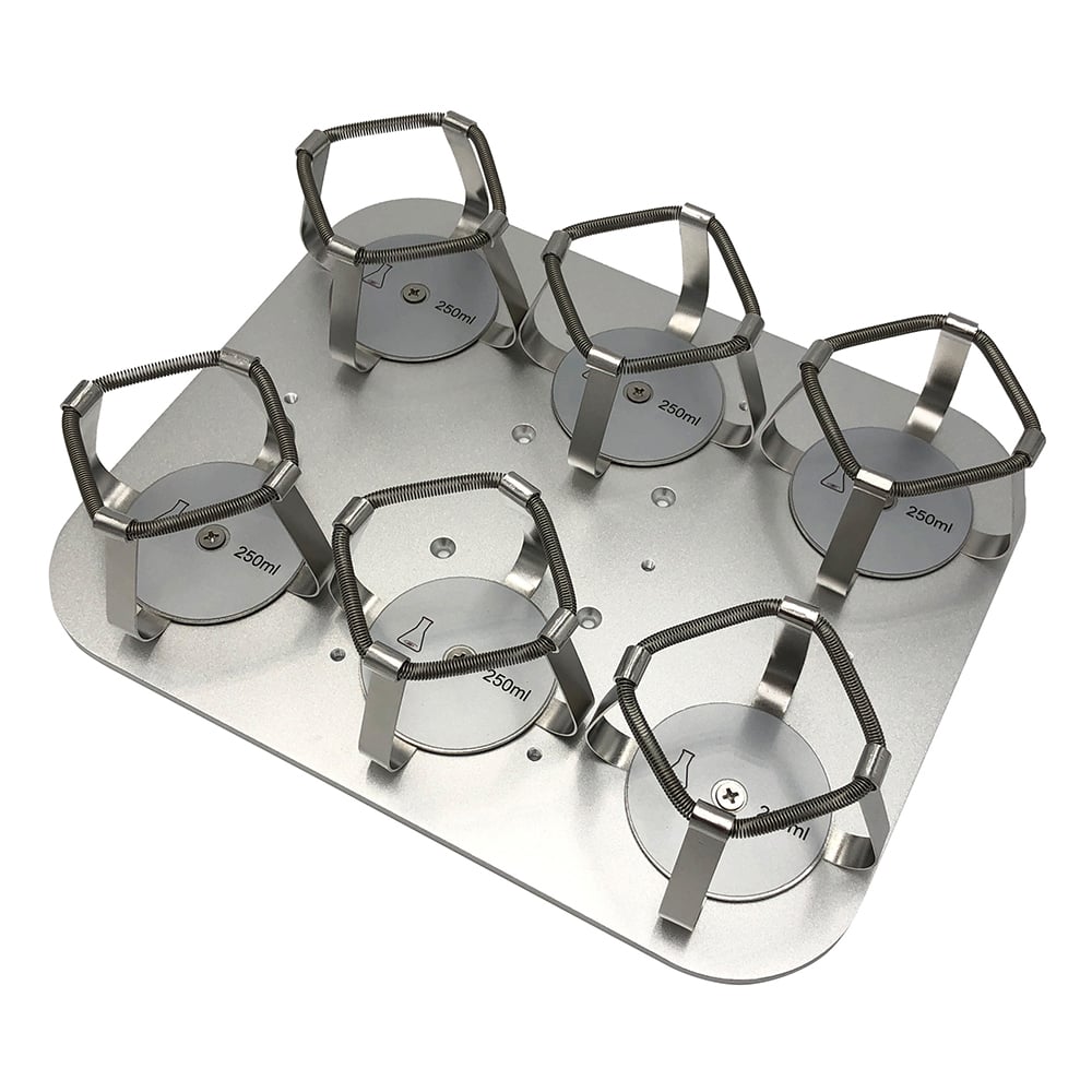 アズワン シェイキングインキュベーター用　フラスコ用ホルダー（250〜300mL）　FP6-250 4-525-11