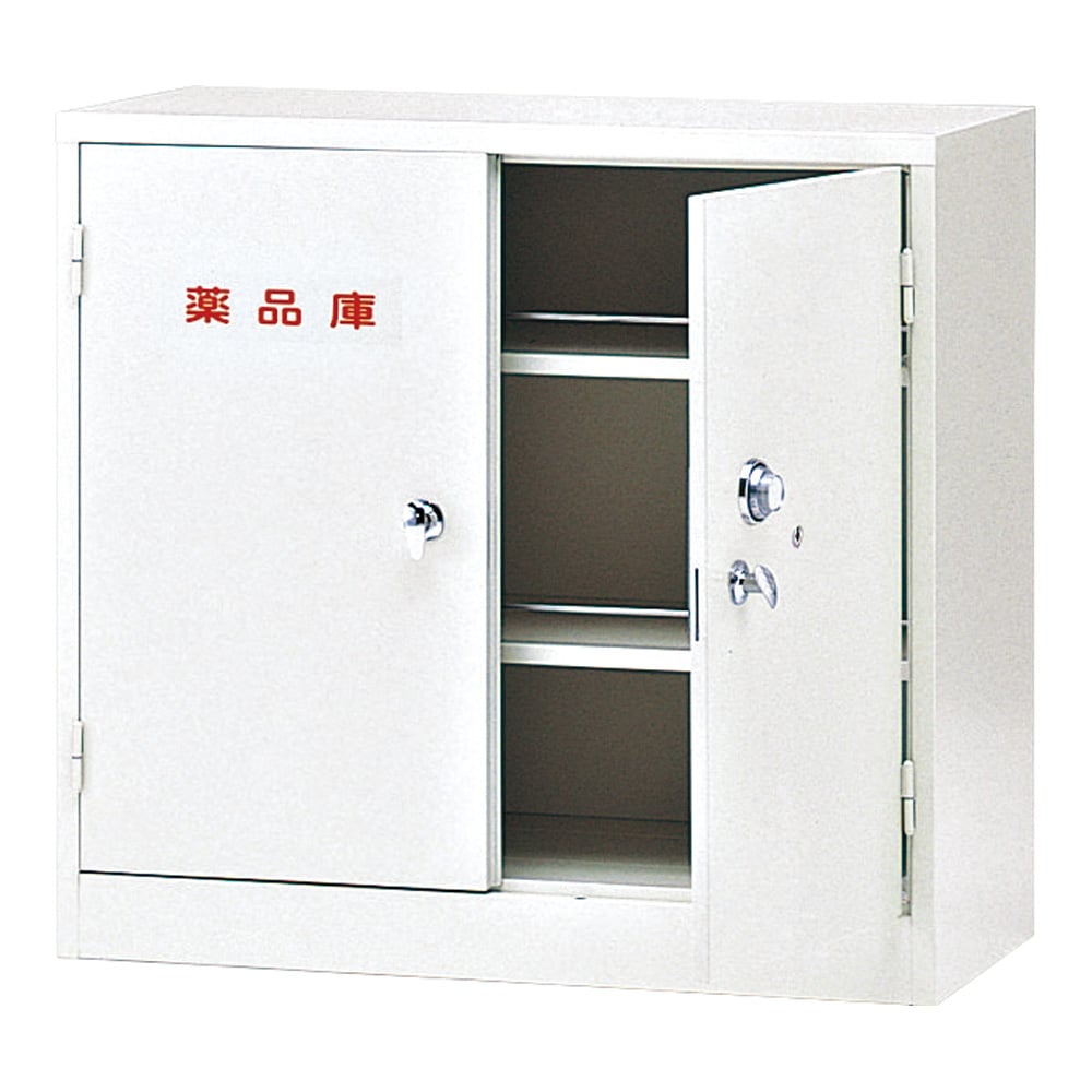 【用途】研究・産業用【品番】3-5309-22【メーカー】アズワン【型番】33DR・OW【JAN】4582110987304【入り数】1個※掲載画像は代表画像です。シリーズ共通の画像を使用している場合があり、お届けは商品名に記載の型番・数量となります。■特長2重の鍵で薬品をしっかり管理。ダイヤル式と鍵付きハンドルの2重ロック構造によりセキュリティーに優れています。付属の固定金具は地震等の際の転倒防止に役立ちます。別売のストップバー・薬品トレーを使用することで試薬瓶等をより確実に収納・保管できます。■仕様型番:33DR・OW外寸法（mm）:950×450×880内寸法（mm）:927×380×788重量（kg）:38材質:スチール(粉体塗装）棚板耐荷重:40kg/枚棚板上下自由移動式（棚受間隔30mmピッチ）付属品:棚板×2枚、床固定金具※ストップバーは付属していません。荷姿サイズ:990×520×890mm　44.00kg※この商品は別途費用が発生する場合があります。