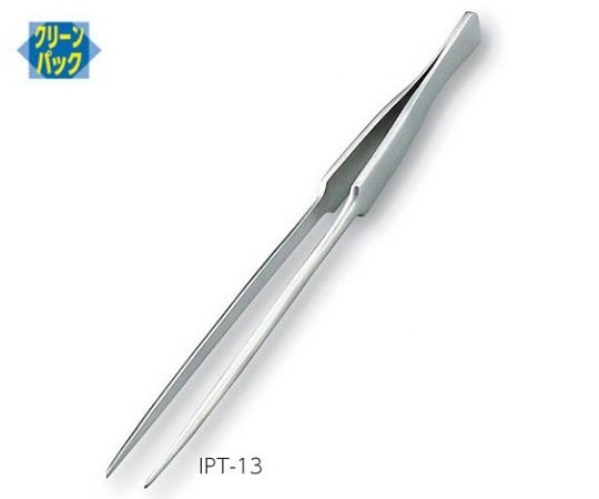 アズワン 標準型ピンセット　細　ステンレス　IPT-13 7-164-10