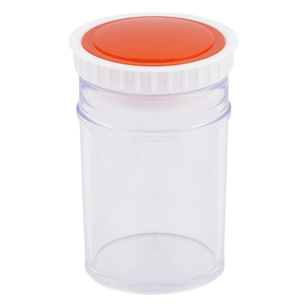 アズワン ラボランPSサンプル管瓶　100mL　橙　50本＋5本入　PS-100 9-892-16