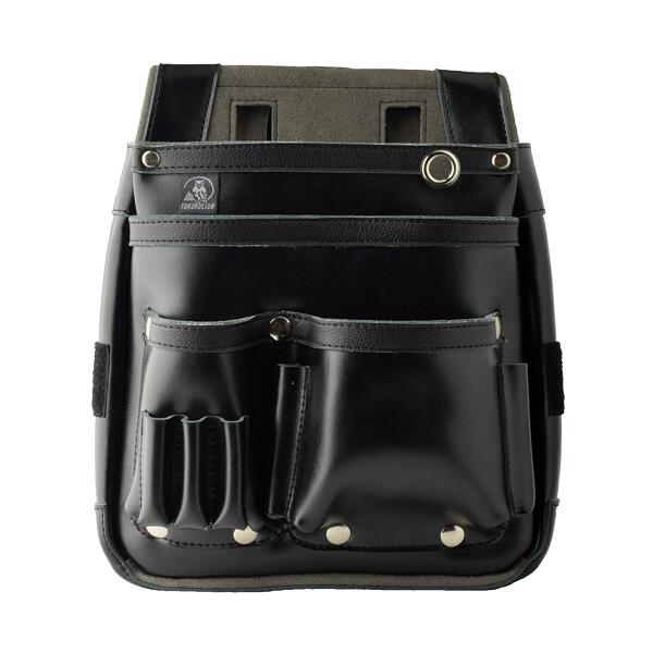 ふくろ倶楽部 究極ジャパン 四型ショート 本体 HB-990-1 H300 240 ×W240×D80mm 釘袋 腰袋